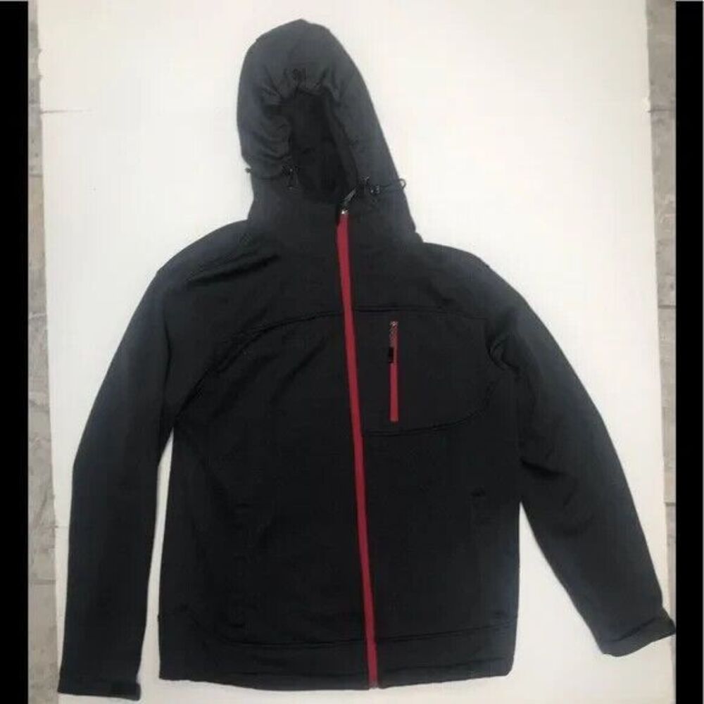 FREE COUNTRY CHARCOAL Gray Full Zip Women's Hoodie size‎ Medium